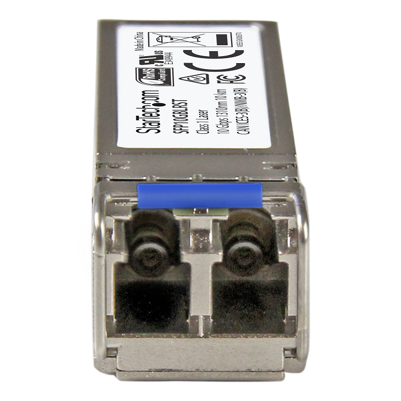 StarTech SFP10GBLRST 10GbE Single Mode Fiber (SMF) Optic Transceiver LC 10km